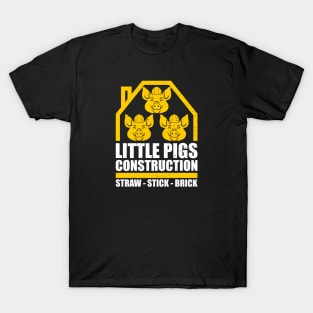 3 Pigs Construction T-Shirt